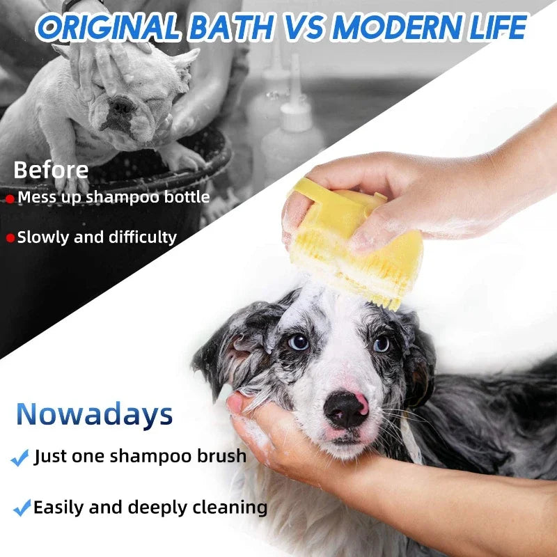 Pet Dog Shampoo Brush 2.7oz 80ml