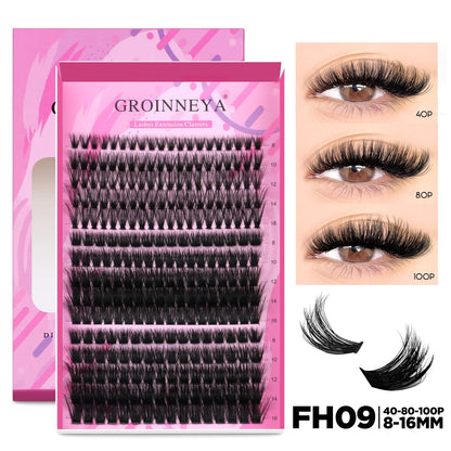 GROINNEYA DIY Lash Extension Kit